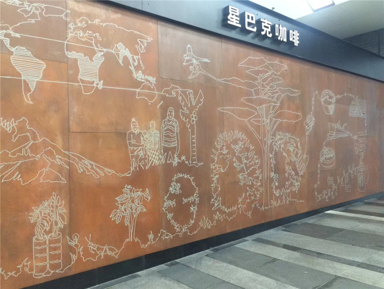 杜尔伯特耐候钢幕墙